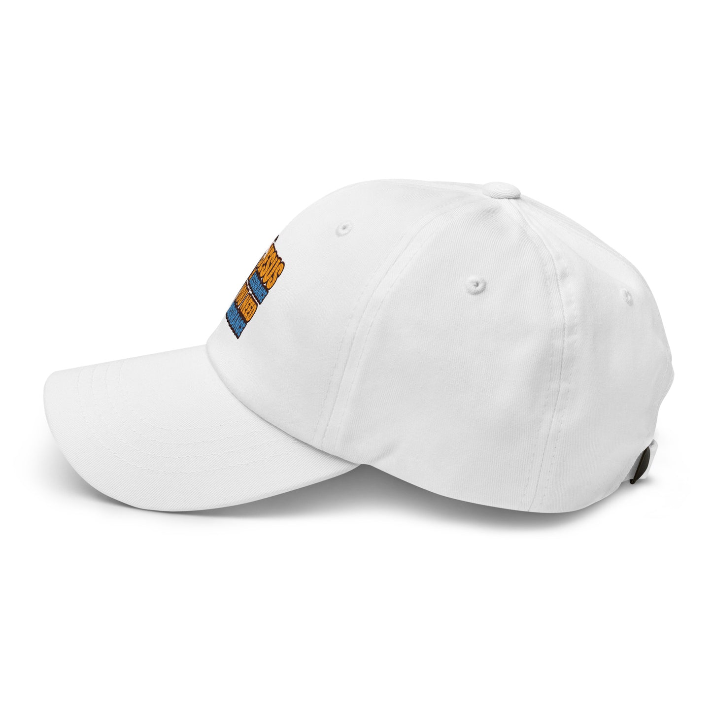 Jesus is Assurance you need insurance white baseball cap